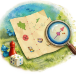 Дети на природе в летнем лагере Metsämäki Lomat в Финляндии