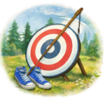 Дети на природе в летнем лагере Metsämäki Lomat в Финляндии