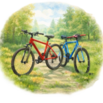 Дети на природе в летнем лагере Metsämäki Lomat в Финляндии